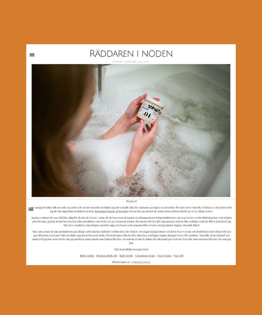 Vegansk Body Scrub