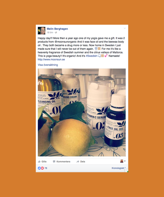 Malin Berghagen favorit produkter