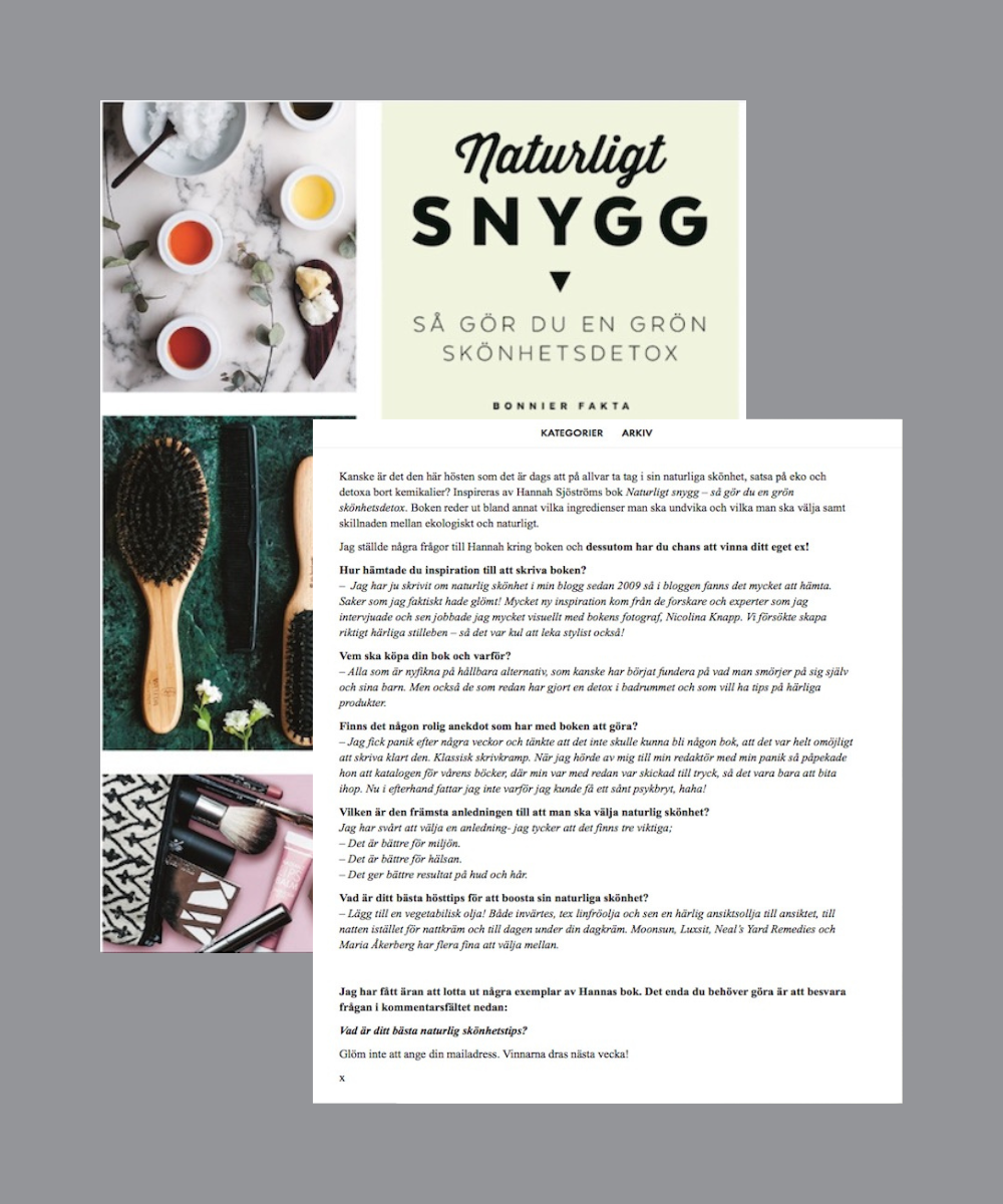 Hannah Sjöström tipsar om Moonsun