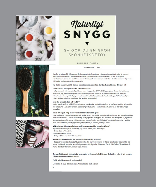 Hannah Sjöström tipsar om Moonsun