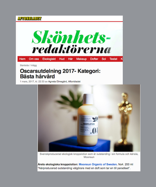 Årets ekologiska kroppslotion