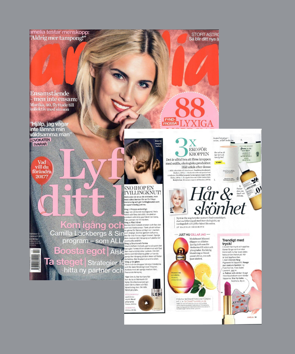 svensk hudvårdsmärke