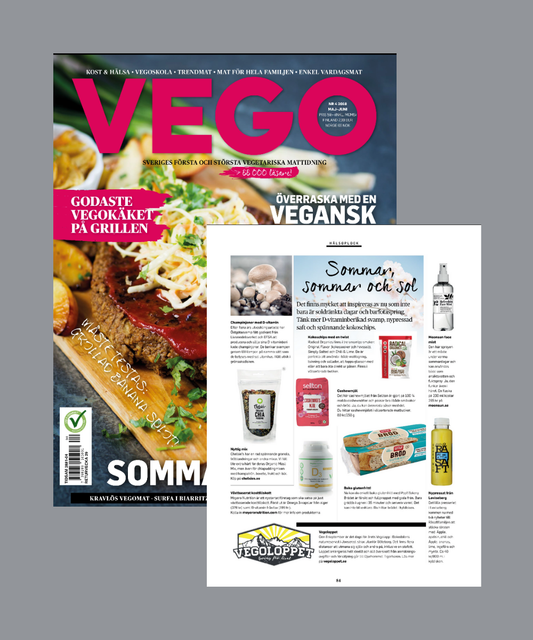 Tidningen VEGO tipsar om Refreshing Face Mist