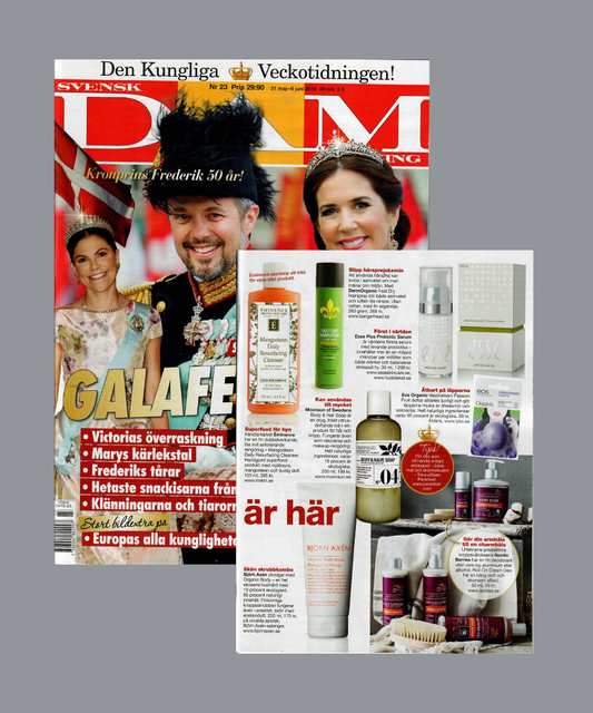 DAMtidning skriver om Body & Hair Soap