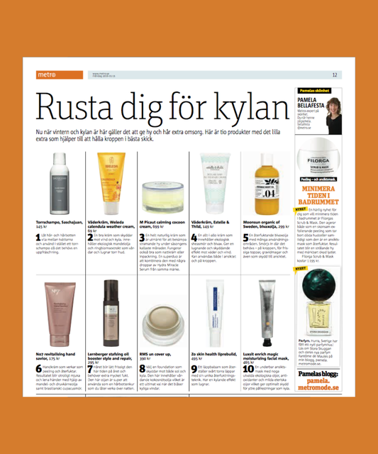 Produkter för vinterhud