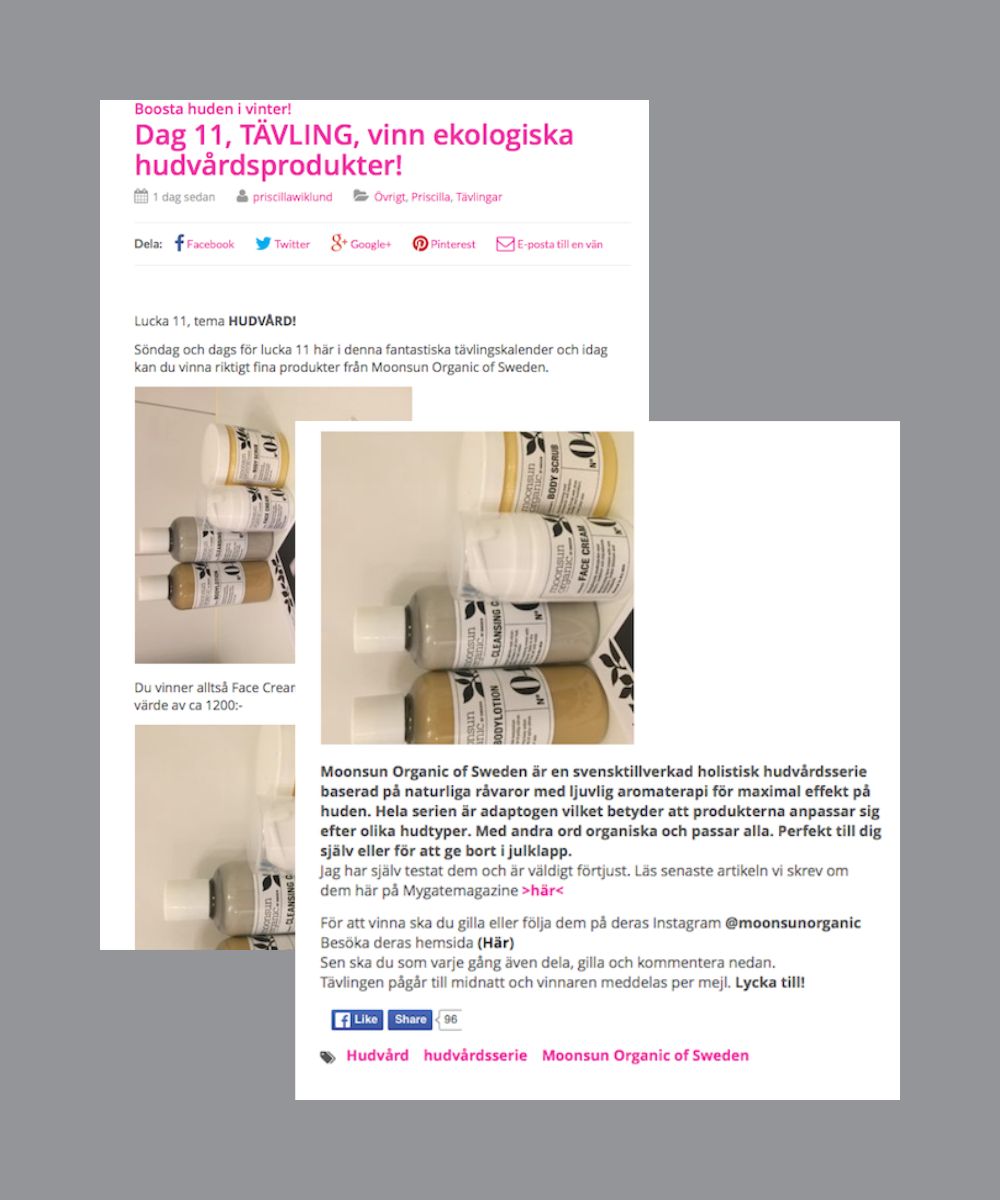 Växtbaserade produkter