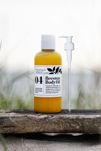 Beeswax Bodyoil with pump